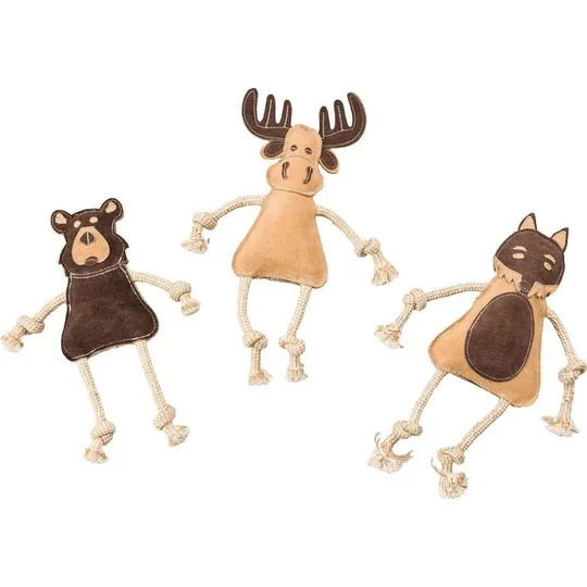 Dura-Fused Leather Forest Animals Assorted - 14 in