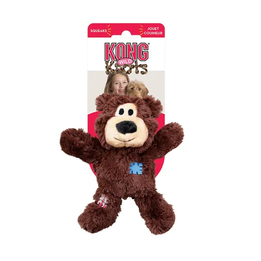 Kong Wild Knots Bear Assorted - Med/Large