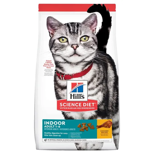 Science Diet Indoor Cat (Chicken) - 15.5 lbs / 7.02 kg