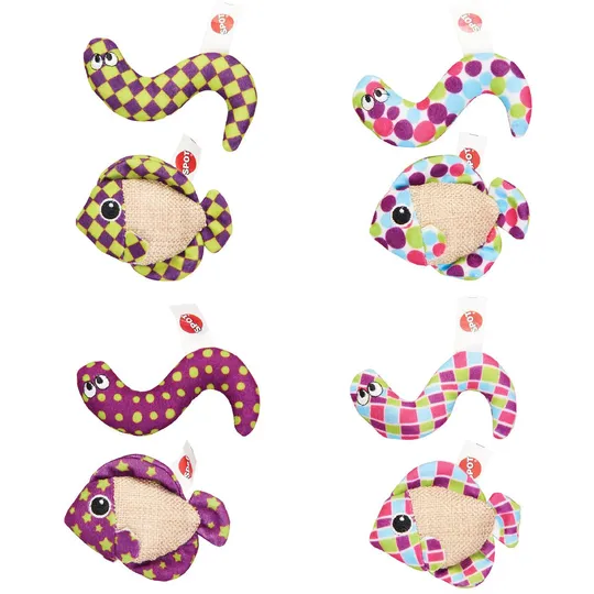 Catch'N Release Toy with Catnip Assorted