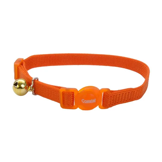 Collar Feline Coastal Breakaway - Sunset Orange