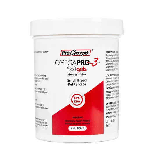Omega Pro 3 Softgels Small Breed - 90 s