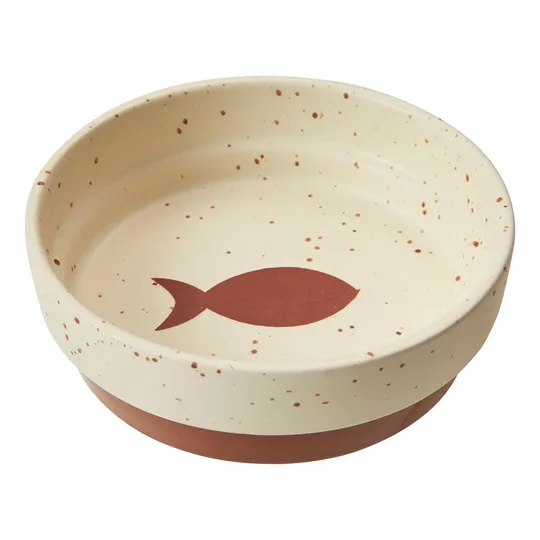 Bowl Stoneware Cat Sedona Dish Chestnut Brown - 5in