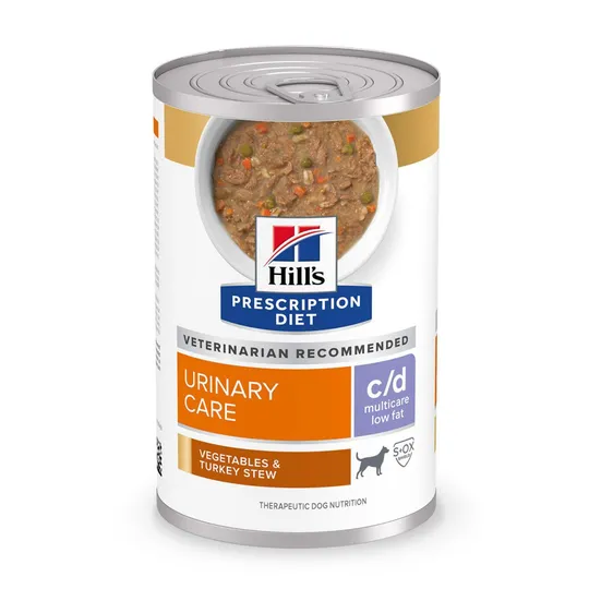 Canine Hills c/d Multicare Low Fat Veg & Turkey