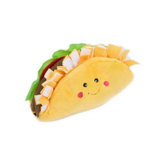 Zippypaws Stuffed Nomnomz - Taco