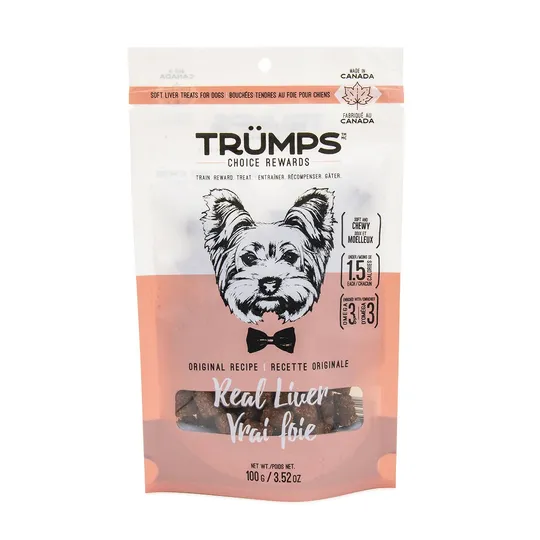 Trumps Choice Rewards Real Pork Liver - 3.52 oz/100 g