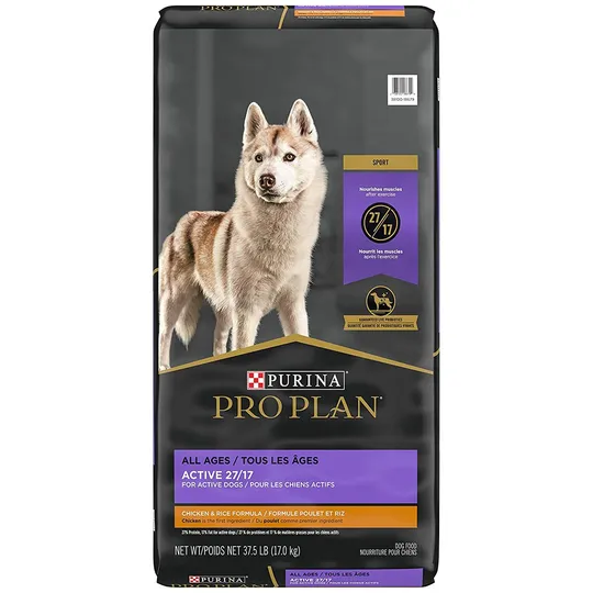 Canine Pro Plan Active 27/17 Chicken & Rice - 17 kg