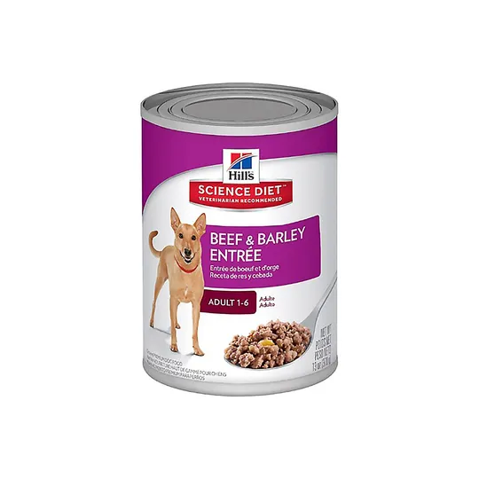 Canine Science Diet Adult Main Beef - 12 X 370 gm Cans