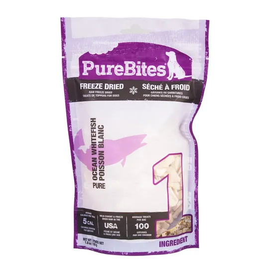 Purebites Canine Ocean Whitefish - 1.8 oz / 50 g